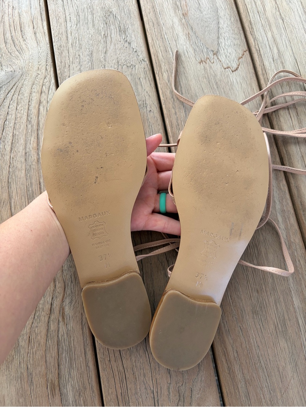Margaux Wrap Lace Up Sandals - Picture 11 of 15